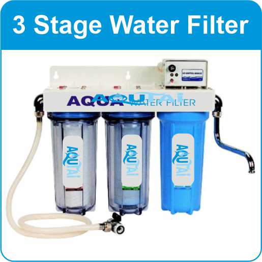 3 Stage Water Filter